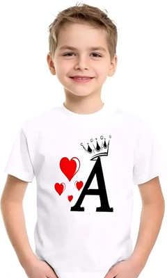 TDFASHIONNS Baby Boys & Baby Girls Printed Polyester Regular T Shirt(White, Pack of 1)