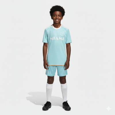 PRASEL Boys & Girls Printed Polyester Regular T Shirt(Black, Pack of 1)