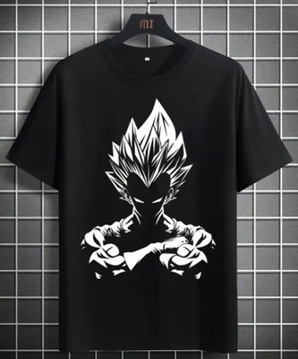 shree chitransh creations Boys & Girls Printed Polyester Regular T Shirt(Black, Pack of 1)