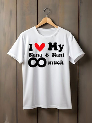GPGARMENTS TREND Boys & Girls Printed Polyester Regular T Shirt(White, Pack of 1)