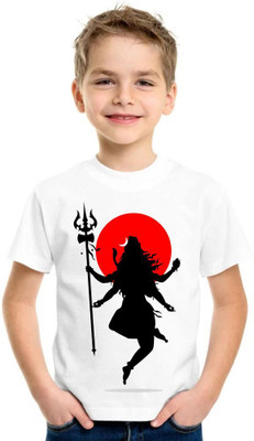 SNIFFY Baby Boys & Baby Girls Printed Polyester Regular T Shirt(White, Pack of 1)