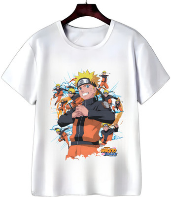 Anu Baby Boys & Baby Girls Printed Polyester Regular T Shirt(White, Pack of 1)