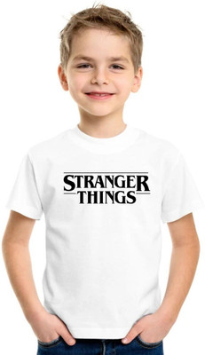 VTSports Boys & Girls Printed Polyester Regular T Shirt(White, Pack of 1)