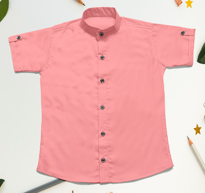 krina fshion Boys Solid Casual Multicolor Shirt