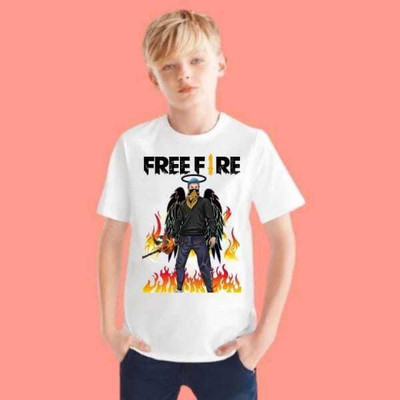 KIDZEE Boys Graphic Print Polyester Regular T Shirt(Black, Pack of 1)