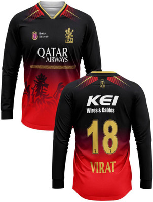 Playhard Boys & Girls Printed Polyester Regular T Shirt(Red, Pack of 1)