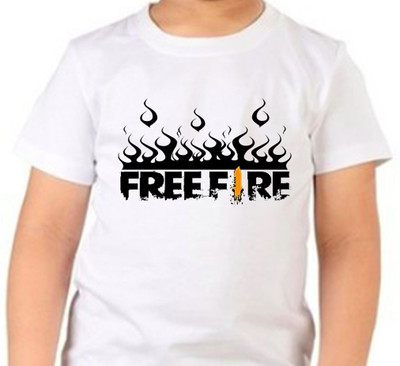 ORATEIS TREND Boys & Girls Typography, Printed Polyester Regular T Shirt(White, Pack of 1)