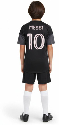 PRASEL Boys & Girls Printed Polyester Regular T Shirt(Green, Pack of 1)