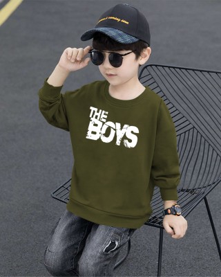 LGGARMENTS Boys Printed Cotton Blend Regular T Shirt(Dark Green, Pack of 1)