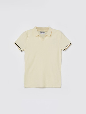 Fame Forever by Lifestyle Boys Solid Cotton Blend Regular T Shirt(White, Pack of 1)