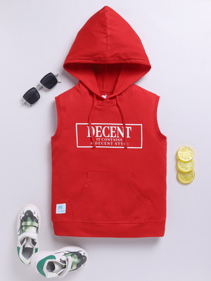 nit kid Boys Printed Pure Cotton Regular T Shirt(Red, Pack of 1)