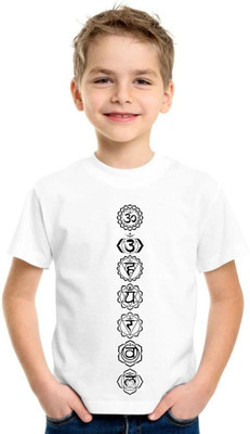 SNIFFY Baby Boys & Baby Girls Printed Polyester Regular T Shirt(White, Pack of 1)