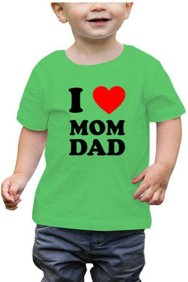 RAINBOWTEES Boys Printed Pure Cotton Regular T Shirt(Green, Pack of 1)