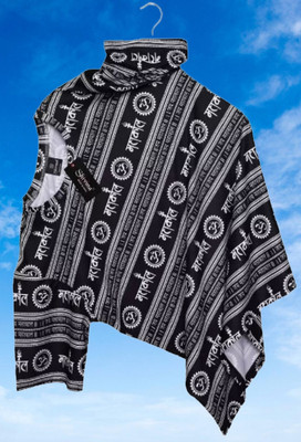 THEYOUNGESTTEE Boys Printed Polyester Regular T Shirt(Black, Pack of 1)