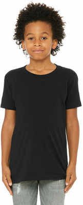 Teeitup Boys & Girls Solid Pure Cotton Regular T Shirt(Black, Pack of 1)