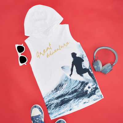 Pantaloons Junior Boys Solid Pure Cotton Regular T Shirt(Pink, Pack of 1)