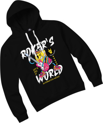 SL5 TEX Boys Printed Pure Cotton Regular T Shirt(Black, Pack of 1)