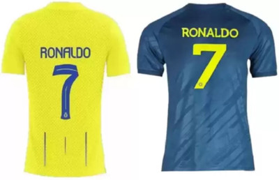 THE BLAZZE Boys & Girls Printed Polyester Regular T Shirt(Blue, Green, Pack of 2)