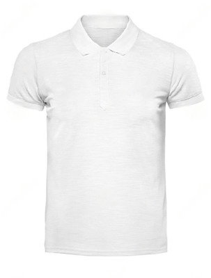 QUALITY FAB Boys & Girls Solid Cotton Blend Regular T Shirt(White, Pack of 1)