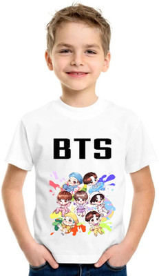 Solo Gift Baby Boys & Baby Girls Printed Polyester Regular T Shirt(White, Pack of 1)