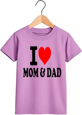 BHAIJIFASHION Boys Printed Polyester Regular T Shirt(Purple, Pack of 1)