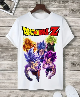 TDFASHIONNS Baby Boys & Baby Girls Printed Polyester Regular T Shirt(White, Pack of 1)