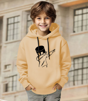 LGGARMENTS Boys Printed Cotton Blend Regular T Shirt(Beige, Pack of 1)