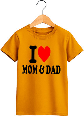 ORANGEMOON Boys & Girls Printed, Self Design, Graphic Print Polyester Regular T Shirt(White, Pack of 1)