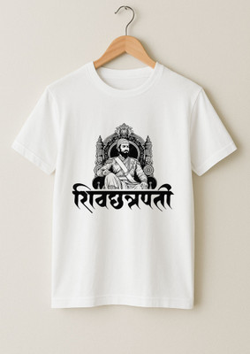 SNIFFY Boys Printed Polycotton Regular T Shirt(White, Black, Pack of 1)