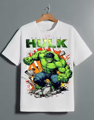 SNIFFY Boys Printed Polyester Regular T Shirt(White, Pack of 1)
