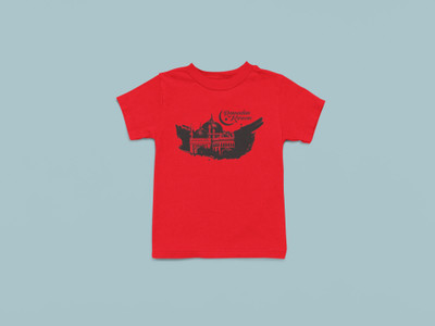 inkwale Boys Typography, Printed Cotton Blend Regular T Shirt(Red, Pack of 1)
