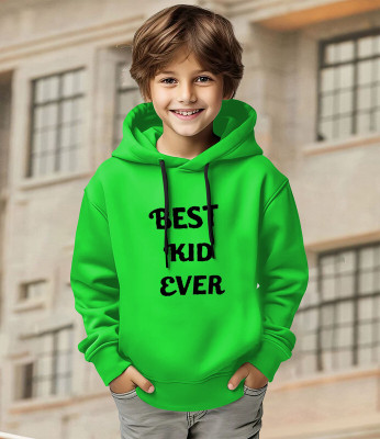 LGGARMENTS Boys Typography, Solid, Printed Cotton Blend Regular T Shirt(Green, Pack of 1)