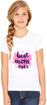 Shubham designer gallery Baby Boys & Baby Girls Printed Cotton Blend Regular T Shirt(White, Pack of 1)