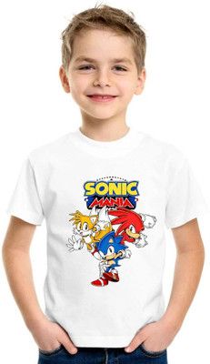 SNIFFY Baby Boys & Baby Girls Printed Polyester Regular T Shirt(White, Pack of 1)