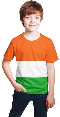SHREE G CREATION Baby Boys Colorblock Cotton Blend Regular T Shirt(Multicolor, Pack of 1)