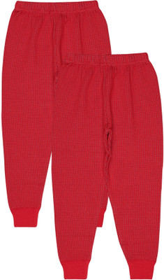 BodyCare Pyjama For Boys & Girls(Red, Pack of 2)
