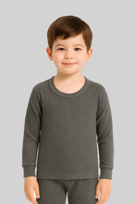 Dollar Ultra Top For Boys & Girls(Grey, Pack of 1)