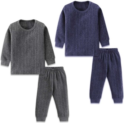 Lavi-Tavi Top - Pyjama Set For Baby Boys & Baby Girls(Multicolor, Pack of 4)