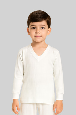 Dollar Ultra Top - Pyjama Set For Boys & Girls(White, Pack of 1)
