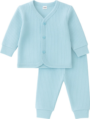 SANDHYYA Top - Pyjama Set For Boys & Girls(Blue, Pack of 1)