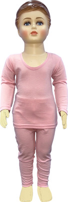 Selfcare Top - Pyjama Set For Baby Boys & Baby Girls(Pink, Pack of 1)