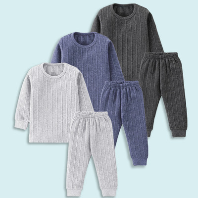 Paryag Top - Pyjama Set For Baby Boys(Multicolor, Pack of 3)