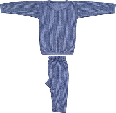 fleepshort collection Top - Pyjama Set For Baby Boys & Baby Girls(Grey, Pack of 1)