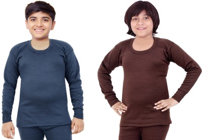 FAIQA Top For Boys & Girls(Multicolor, Pack of 2)