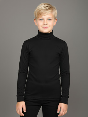 Lux Cott'swool Top For Boys(Black, Pack of 1)