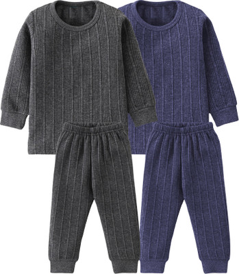 Samvar Top - Pyjama Set For Baby Boys & Baby Girls(Multicolor, Pack of 2)