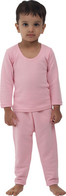 atharvcare Top - Pyjama Set For Baby Boys & Baby Girls(Pink, Pack of 1)
