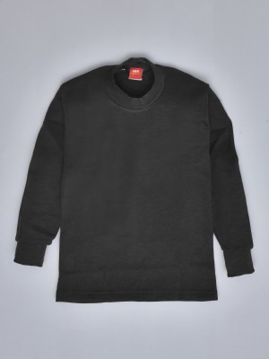LUX COTT'S WOOL Top For Boys(Black, Pack of 1)