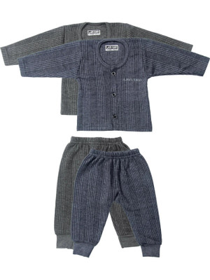 Lavi-Tavi Top - Pyjama Set For Baby Boys & Baby Girls(Black, Pack of 2)