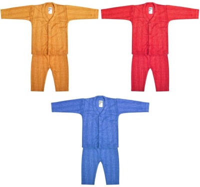 Bachpan Top - Pyjama Set For Baby Boys & Baby Girls(Multicolor, Pack of 3)